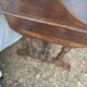 Victorian oak graduated desk – circa 1890-1910.