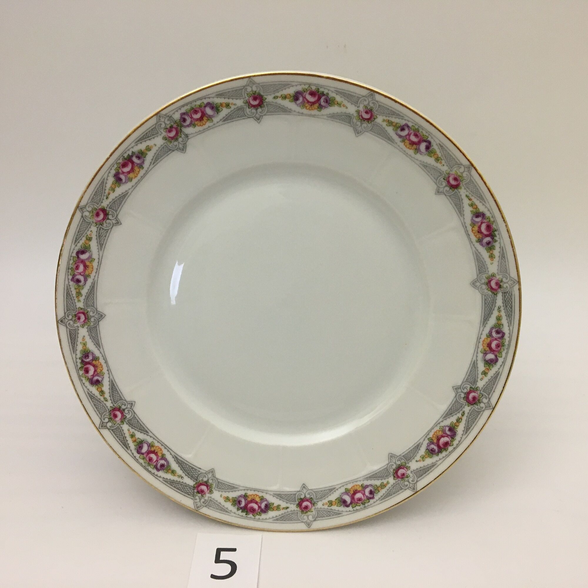 Set of 6 Dessert Plates "PAUL MULLER SELB"