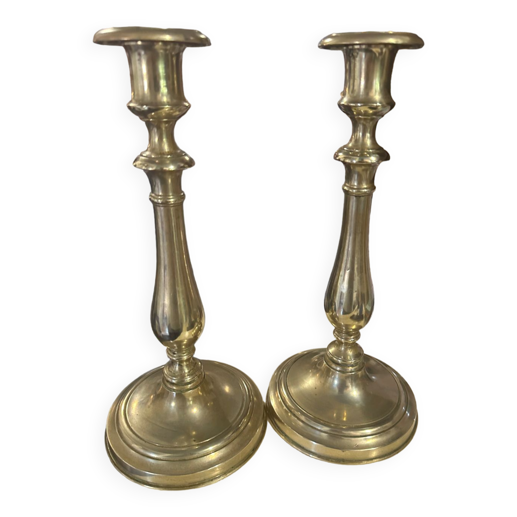 Pair of Louis Philippe candlesticks