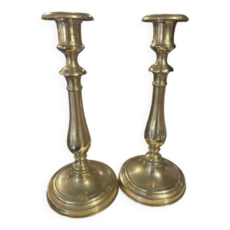 Pair of Louis Philippe candlesticks