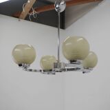 Mid-Century Chandelier by Napako, 1950s, Restored