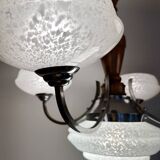 Art Deco bistro chandelier