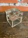 Vintage 1970s Dansk Ice Cube Design Glass Candle Holder