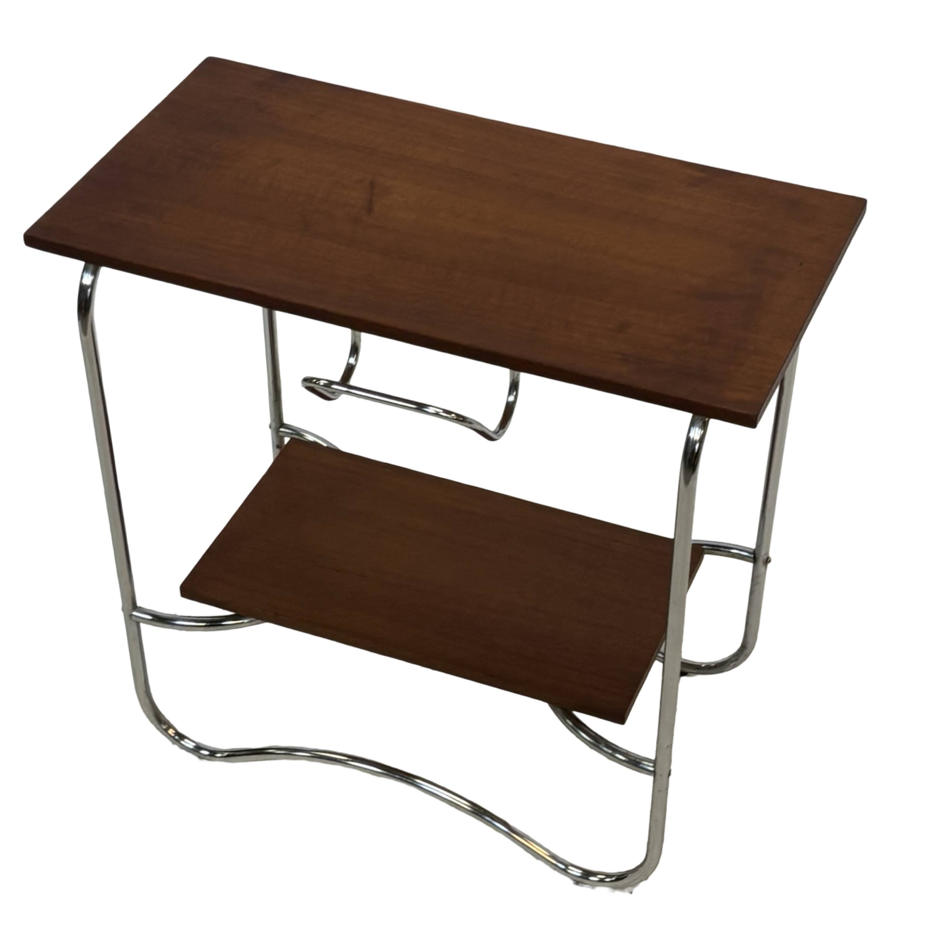 Vintage Art Deco / Bauhaus Style Side Table Side Table 60's