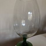 XXXL vase in Empoli glass, Italian work, Italy 1960