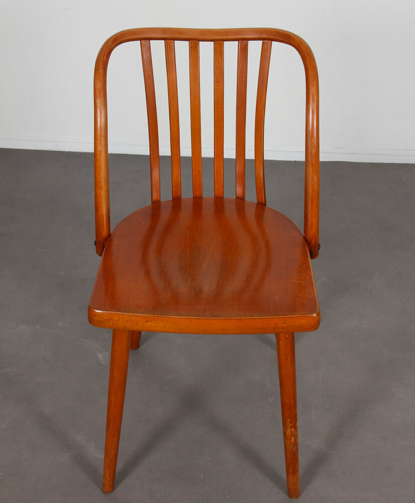 Set of 3 vintage chairs by Antonin Suman for Ton, 1960