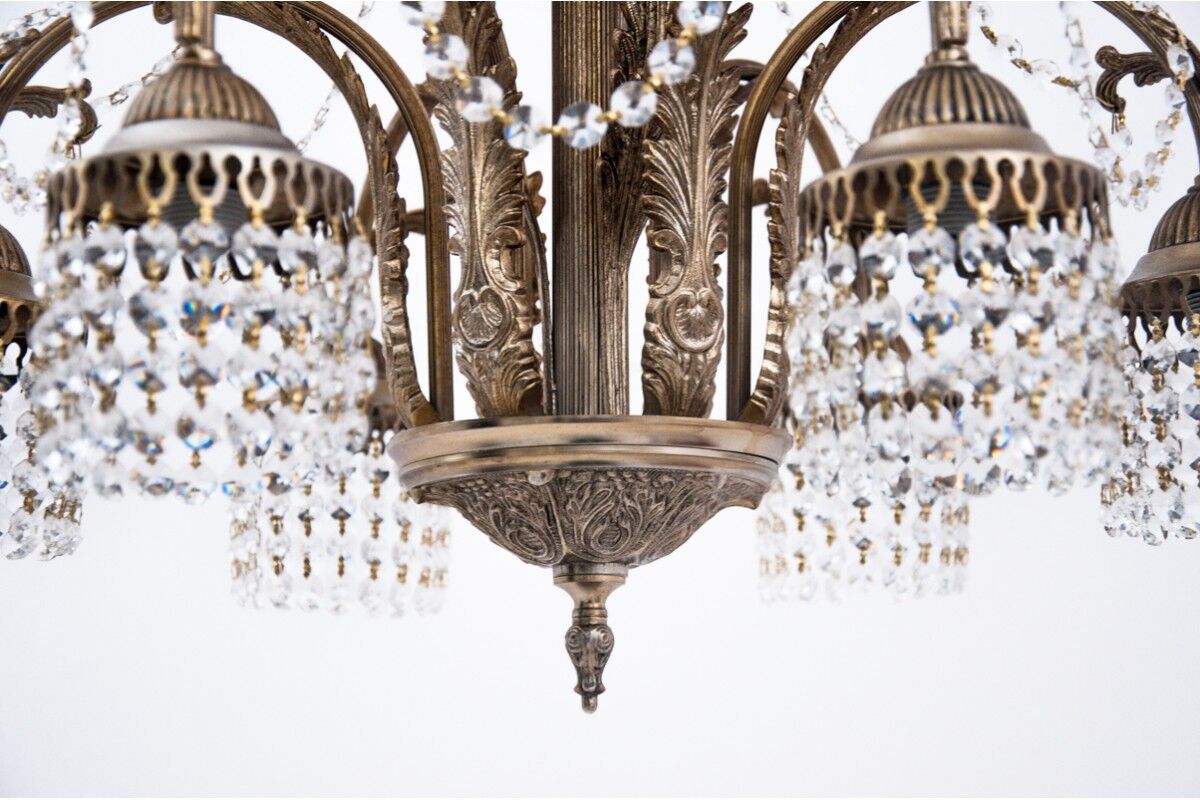 Crystal chandelier, France, 1940s