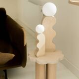 Wooden table lamp