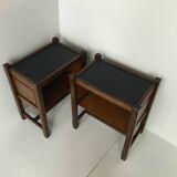 Paire de tables de chevet