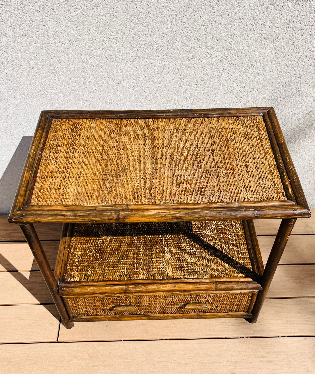 Rattan side furniture