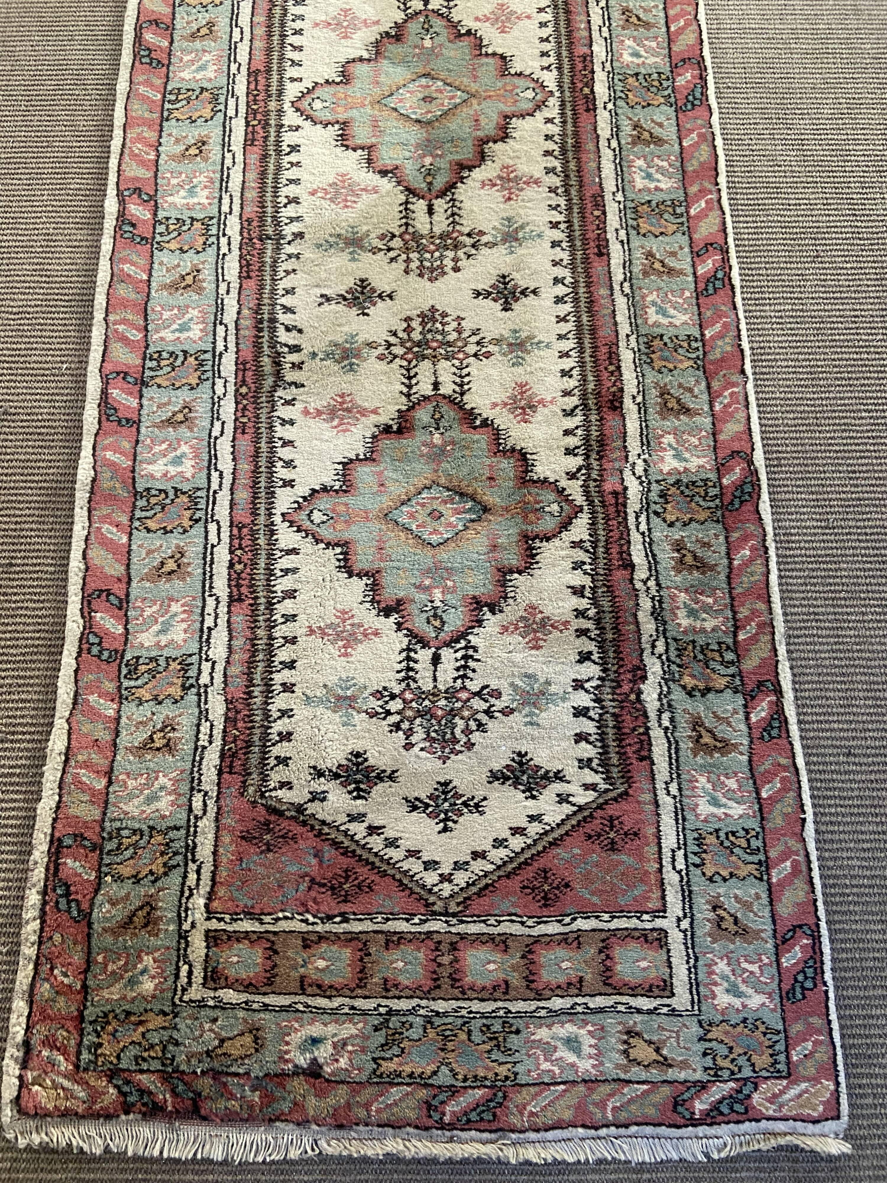 Oriental rug gallery hallway rug wool handmade Afghanistan