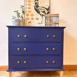 Night blue chest of drawers