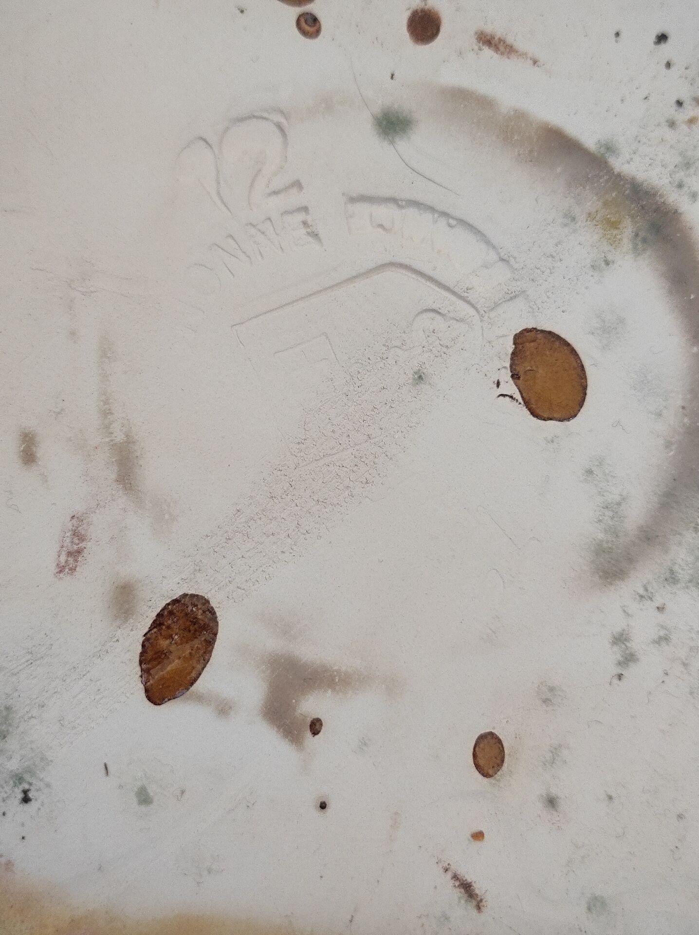 Old terracotta stove