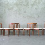 Mid-century teak dining chairs from Vamdrup stolfabrik, 1960s, set of 6
