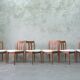Mid-century teak dining chairs from Vamdrup stolfabrik, 1960s, set of 6