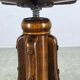 Art Deco Adjustable Piano Stool by Fischel, Czechoslovakia 1930s
