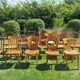 Lot de 20 chaises bistrot dépareillées