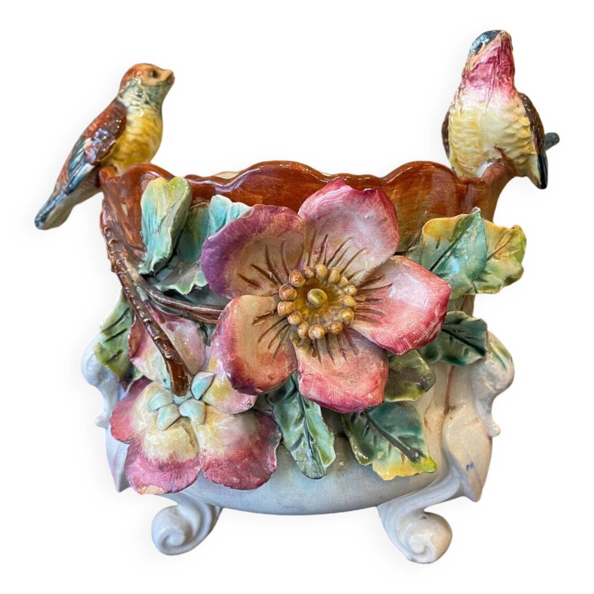 Plant pot, bird slip