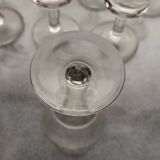 11 bistro liqueur glasses 1920s-30s