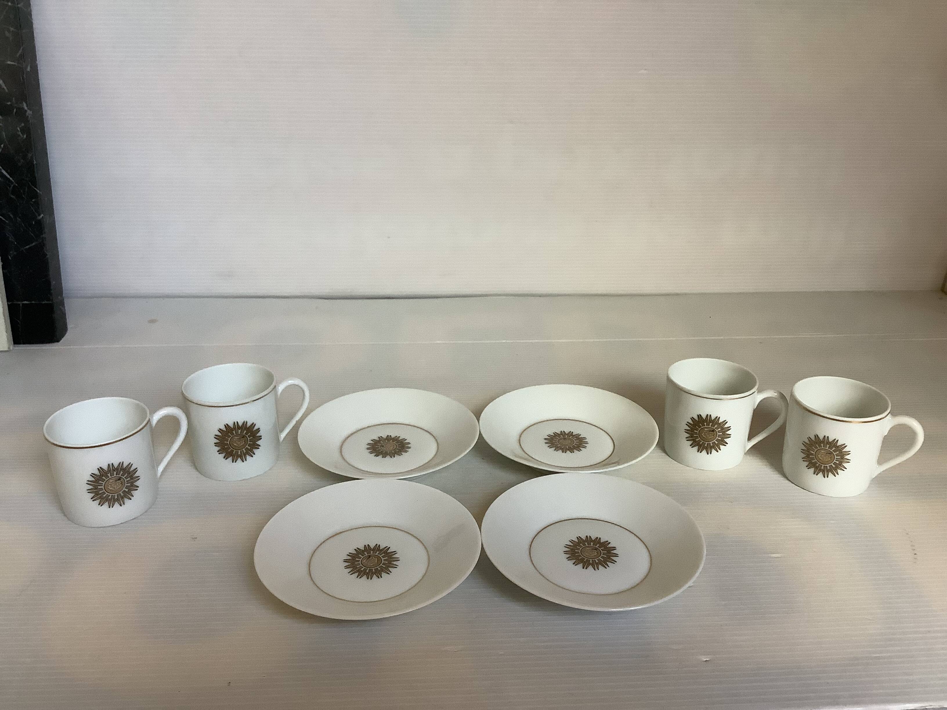 Four small cups Field Haviland Limoges