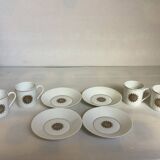 Four small cups Field Haviland Limoges
