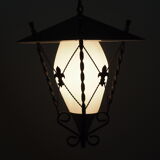 Wrought iron lantern vintage