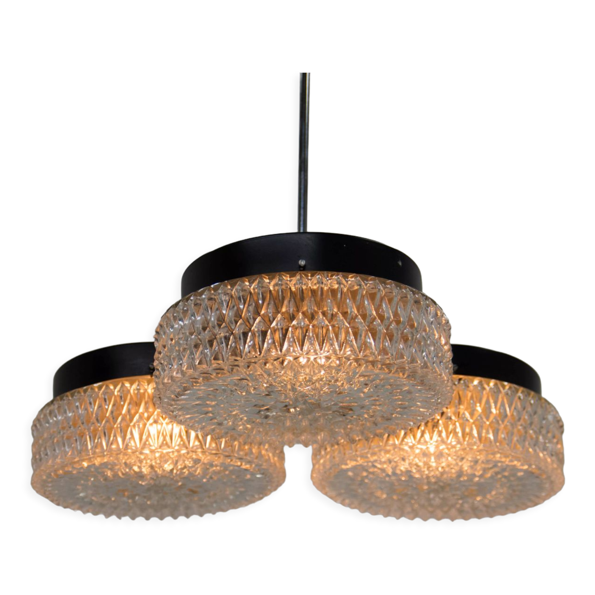 Chandelier by Napako, Czechoslovakia, 1960s