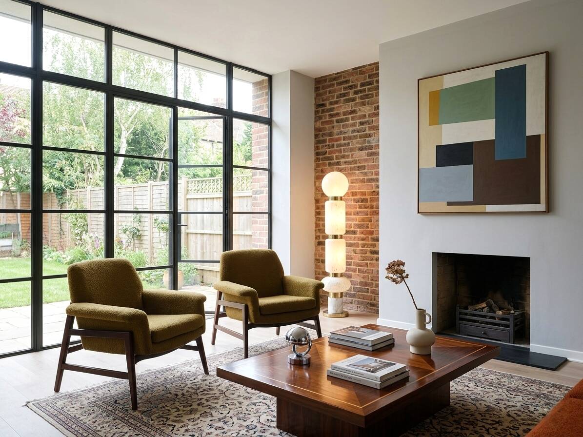 Mid century armchairs Gianfranco Frattini style 1950s