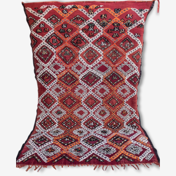 Tapis laine fait main authentique Azilal, 270x183
