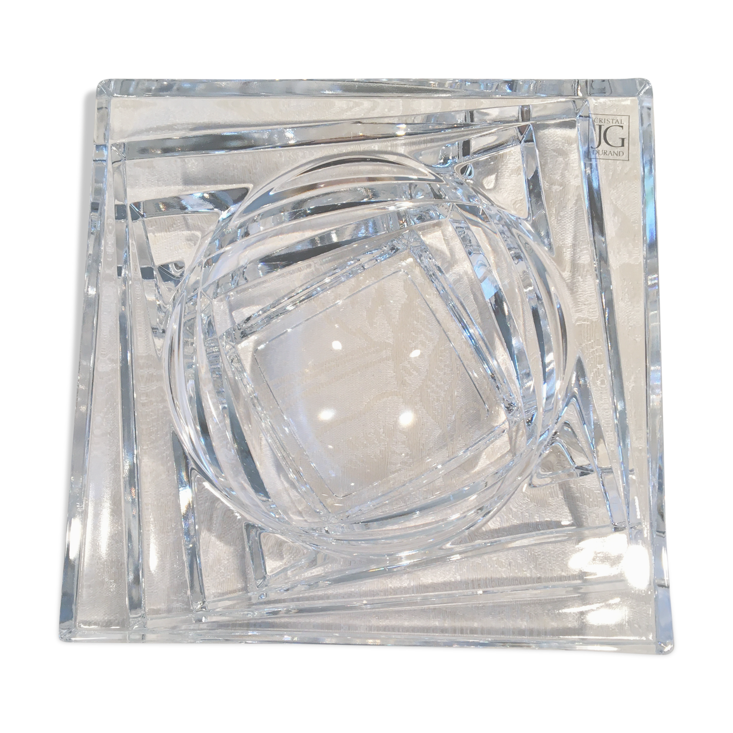 Jg Durand crystal ashtray