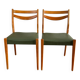 Chaises vintage style scandinave