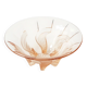 French art deco cup 1920s 1930s in pink glass