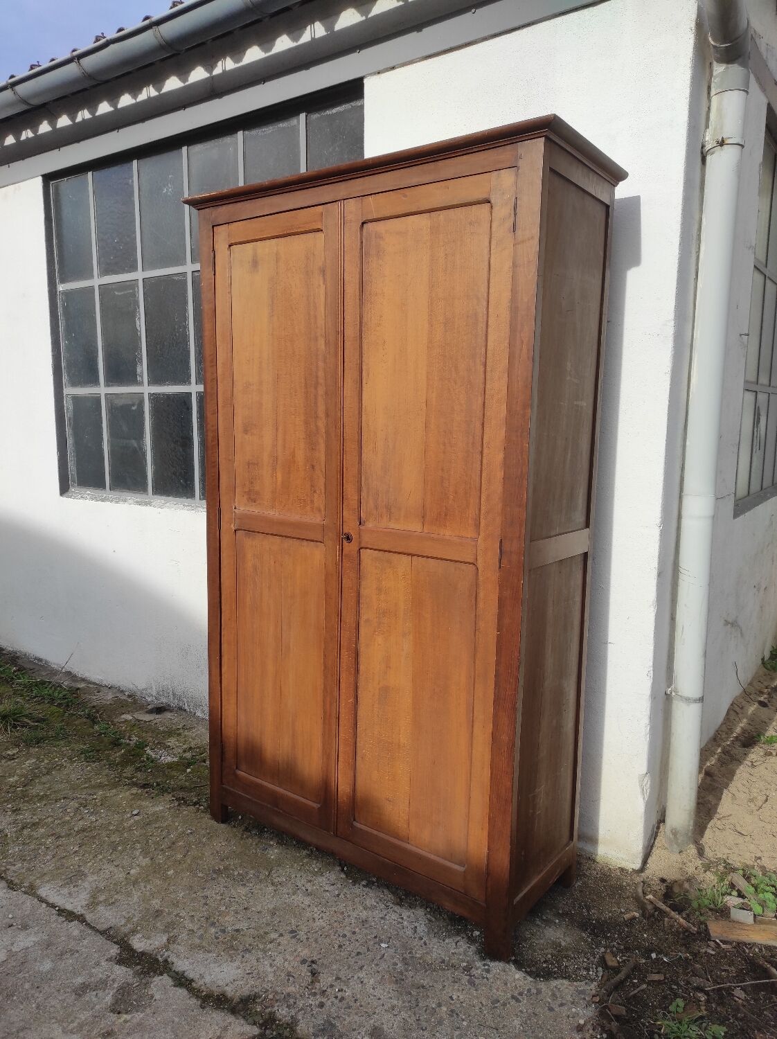 Old wardrobe vintage parisian