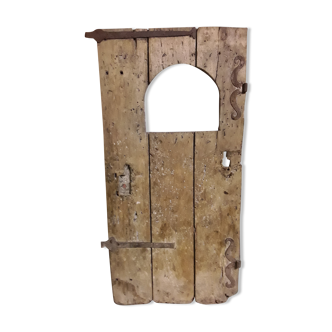 Ancient wooden door, 17th century