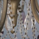 Pampille bronze chandelier and charm