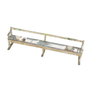 banc patiné