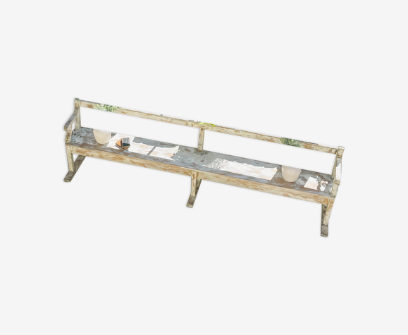 Patinated bench