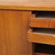 Danish teak wall unit by Kai Kristiansen for Feldballes Møbelfabrik