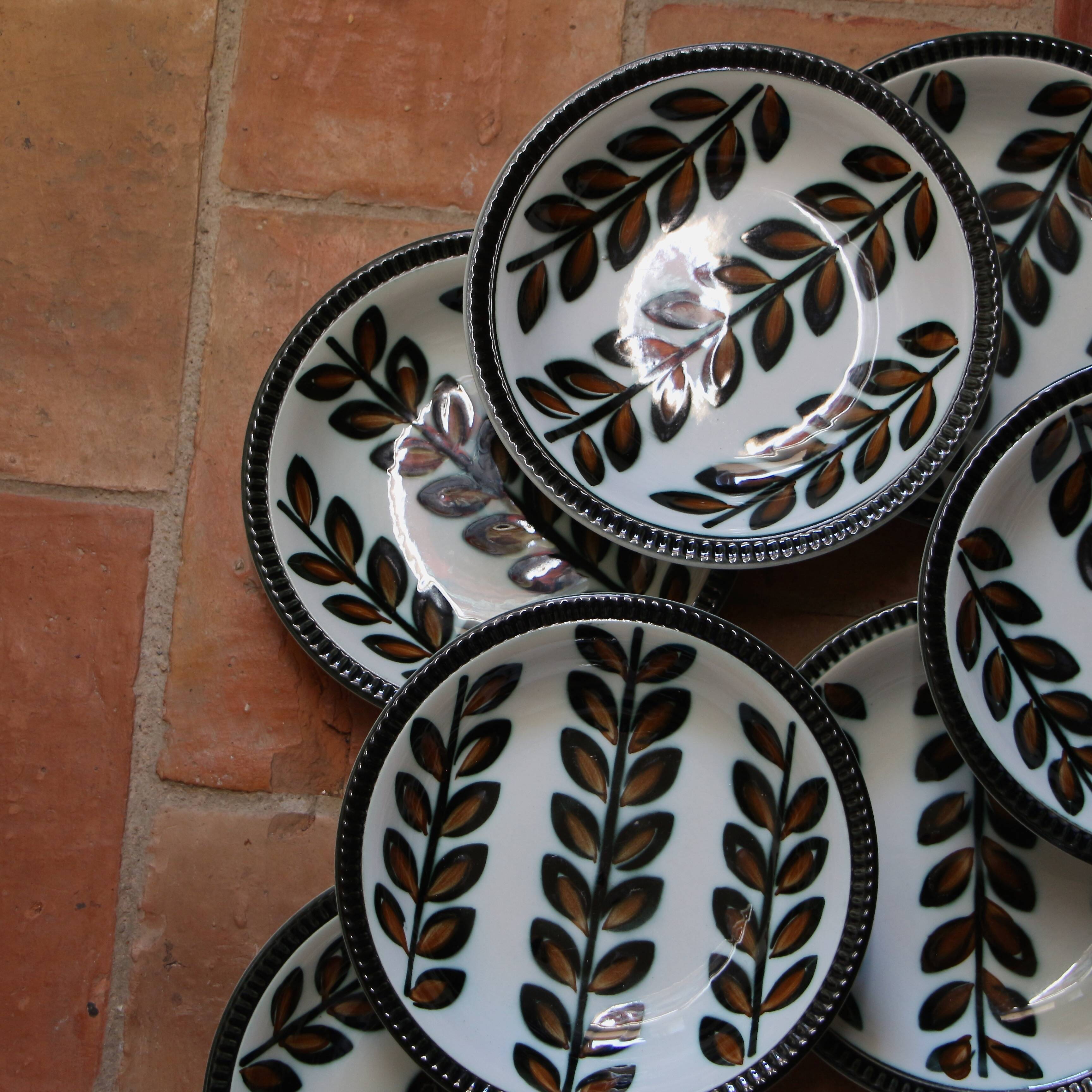 Hollow plates Boch Rambouillet