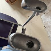 Javier Mariscal chair - "Garriris" model purple leather