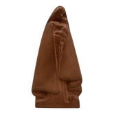 Virgin and Child in terracotta - OUR LADY OF THE SAVIOUR - signed REY