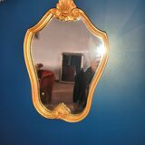 Violin-shaped mirror in Louis XV style