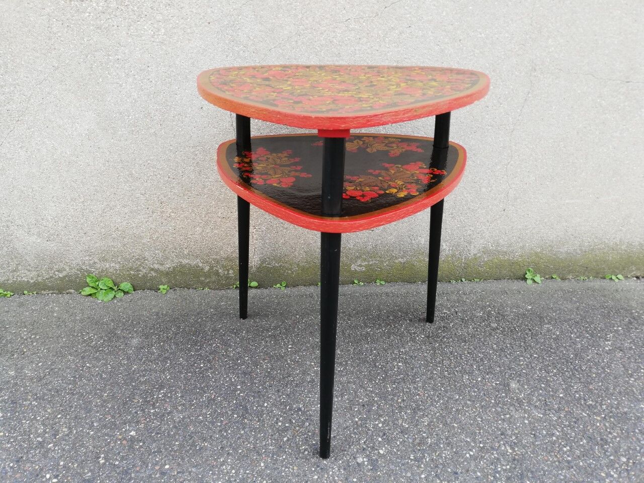 Vintage Russian tripod table