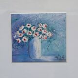 Table painting flower stamp
