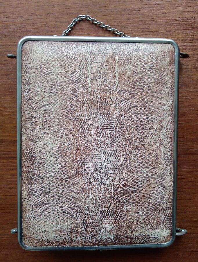 Mirror barber triptych - 60.5 x 25 cm