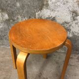 Alvar Aalto style stool Circa 1980