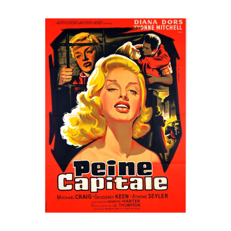 Affiche Peine Capitale