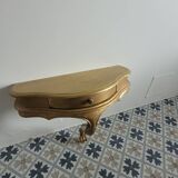 Console en bois doré