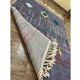 Tapis artisanal marocain laine naturelle 2.5x1.5 m