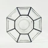 Mid-Century Glass Ceiling Light from Limburg, Germany, 1960s